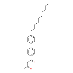 ChemSpider 2D Image | 1-(4'-Decyl-4-biphenylyl)-1,3-butanedione | C26H34O2