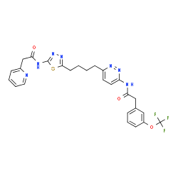ChemSpider 2D Image | Telaglenastat | C26H24F3N7O3S