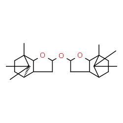 ChemSpider 2D Image | (7R)-4,4'-Oxybis(1,10,10-trimethyl-3-oxatricyclo[5.2.1.0~2,6~]decane) | C24H38O3