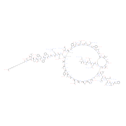 ChemSpider 2D Image | Insulin degludec | C274H408N64O81S6