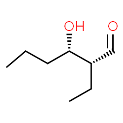 ChemSpider 2D Image | (2R,3S)-2-Ethyl-3-hydroxyhexanal | C8H16O2