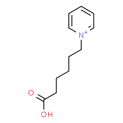 ChemSpider 2D Image | 1-(5-Carboxypentyl)pyridinium | C11H16NO2