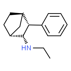 ChemSpider 2D Image | (1R,2R,3R,4R)-N-Ethyl-3-phenylbicyclo[2.2.1]heptan-2-amine | C15H21N
