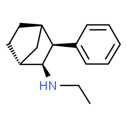 ChemSpider 2D Image | (1R,2S,3S,4R)-N-Ethyl-3-phenylbicyclo[2.2.1]heptan-2-amine | C15H21N
