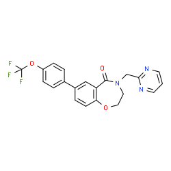 ChemSpider 2D Image | eleclazine | C21H16F3N3O3