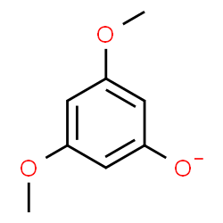 ChemSpider 2D Image | 3,5-Dimethoxyphenolate | C8H9O3