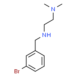 ChemSpider 2D Image | N'-(3-Bromobenzyl)-N,N-dimethyl-1,2-ethanediamine | C11H17BrN2