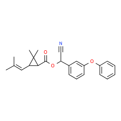 ChemSpider 2D Image | Cyphenothrin | C24H25NO3