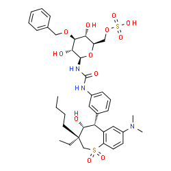 ChemSpider 2D Image | volixibat | C38H51N3O12S2