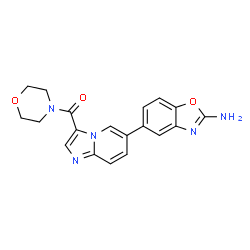 ChemSpider 2D Image | serabelisib | C19H17N5O3