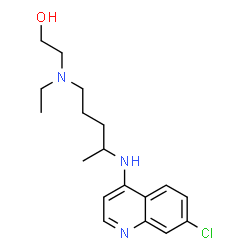ChemSpider 2D Image | hydroxychloroquine | C18H26ClN3O