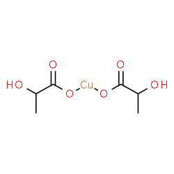 ChemSpider 2D Image | Copper lactate | C6H10CuO6