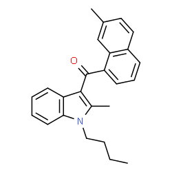 ChemSpider 2D Image | JWH-047 | C25H25NO