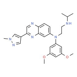 ChemSpider 2D Image | erdafitinib | C25H30N6O2