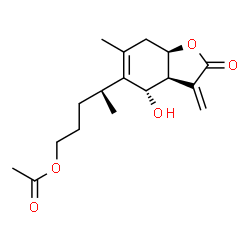 ChemSpider 2D Image | 1-O-Acetylbritannilactone | C17H24O5
