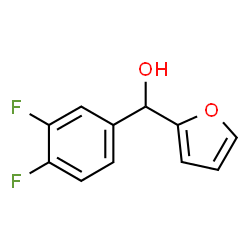 ChemSpider 2D Image | (3,4-Difluorophenyl)(2-furyl)methanol | C11H8F2O2