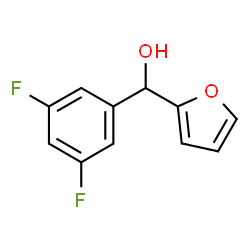 ChemSpider 2D Image | (3,5-Difluorophenyl)(2-furyl)methanol | C11H8F2O2