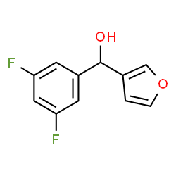ChemSpider 2D Image | (3,5-Difluorophenyl)(3-furyl)methanol | C11H8F2O2