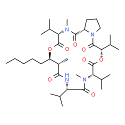 ChemSpider 2D Image | veraguamide J | C36H62N4O8