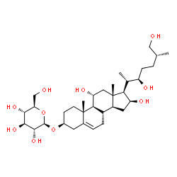 ChemSpider 2D Image | Heloside B | C33H56O10