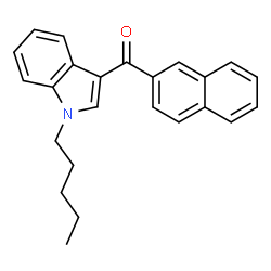 ChemSpider 2D Image | JWH 018 2'-naphthyl isomer | C24H23NO