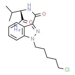 ChemSpider 2D Image | 5-chloro AB-PINACA | C18H25ClN4O2
