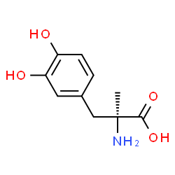 ChemSpider 2D Image | L-Methyldopa | C10H13NO4
