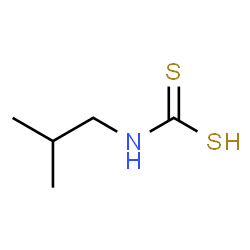 ChemSpider 2D Image | Isobutylcarbamodithioic acid | C5H11NS2
