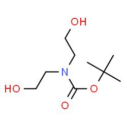ChemSpider 2D Image | N-Boc-diethanolamine | C9H19NO4
