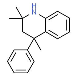 ChemSpider 2D Image | 1,2,3,4-Tetrahydro-2,2,4-trimethyl-4-phenylquinoline | C18H21N