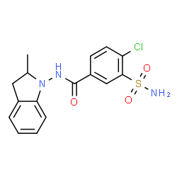 ChemSpider 2D Image | Indapamide | C16H16ClN3O3S