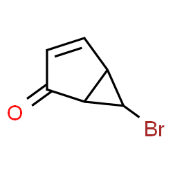 ChemSpider 2D Image | 6-Bromobicyclo[3.1.0]hex-3-en-2-one | C6H5BrO