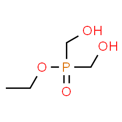 ChemSpider 2D Image | Ethyl bis(hydroxymethyl)phosphinate | C4H11O4P