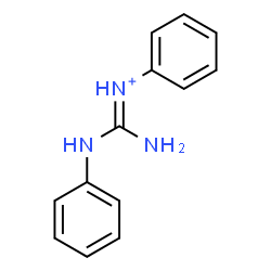 ChemSpider 2D Image | (E)-Amino(anilino)-N-phenylmethaniminium | C13H14N3