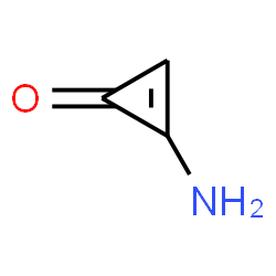 ChemSpider 2D Image | 2-Amino-2-cyclopropen-1-one | C3H3NO