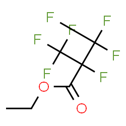 ChemSpider 2D Image | Ethyl 2,3,3,3-tetrafluoro-2-(trifluoromethyl)propanoate | C6H5F7O2
