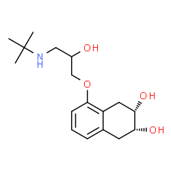 ChemSpider 2D Image | Nadolol | C17H27NO4