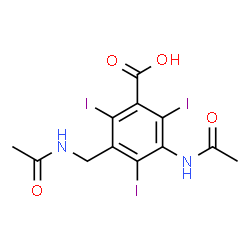 ChemSpider 2D Image | Iodamide | C12H11I3N2O4