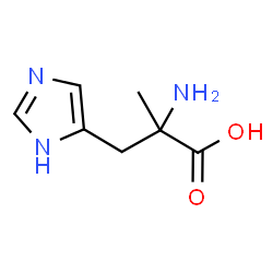 ChemSpider 2D Image | alpha-Methylhistidine | C7H11N3O2