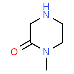 ChemSpider 2D Image | 1-Methylpiperazin-2-one | C5H10N2O