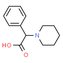 ChemSpider 2D Image | Phenyl(1-piperidinyl)acetic acid | C13H17NO2