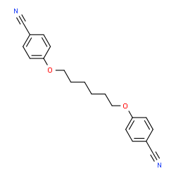 ChemSpider 2D Image | 4,4'-[1,6-Hexanediylbis(oxy)]dibenzonitrile | C20H20N2O2
