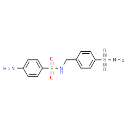 ChemSpider 2D Image | 4-Amino-N-(4-sulfamoylbenzyl)benzenesulfonamide | C13H15N3O4S2