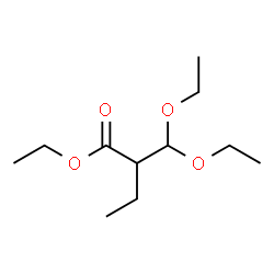 ChemSpider 2D Image | Ethyl 2-(diethoxymethyl)butanoate | C11H22O4