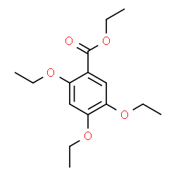 ChemSpider 2D Image | Ethyl 2,4,5-triethoxybenzoate | C15H22O5