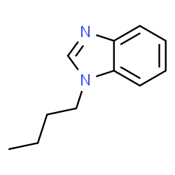 ChemSpider 2D Image | N-Butylbenzimidazole | C11H14N2