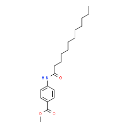 ChemSpider 2D Image | Methyl 4-(dodecanoylamino)benzoate | C20H31NO3