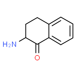 ChemSpider 2D Image | 2-Amino-3,4-dihydro-1(2H)-naphthalenone | C10H11NO