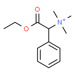 ChemSpider 2D Image | 2-Ethoxy-N,N,N-trimethyl-2-oxo-1-phenylethanaminium | C13H20NO2