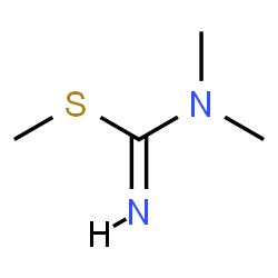 ChemSpider 2D Image | Methyl N,N-dimethylcarbamimidothioate | C4H10N2S